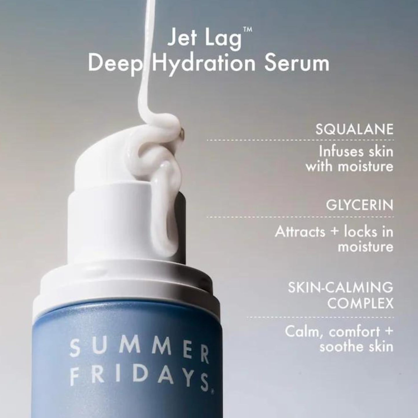 Summer Fridays Jet Lag™ Essentials - Mini Hydrating Skin Care Set With Jet Lag™ Mask, Eye Patches, Deep Hydration Face Serum & Hydration Mist - Travel