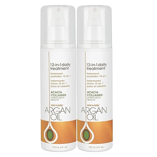 One N' Only Argan Oil 12-in-1 Daily Treatment Lightweight, Helps Control Frizz, Smooths, Detangles, Moisturizes, Strengthens and Adds Body to Dry