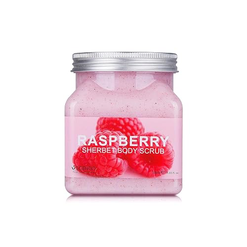 SCENTIO RASPBERRY PORE MINIMIZING SHERBET SCRUB 350 ML.