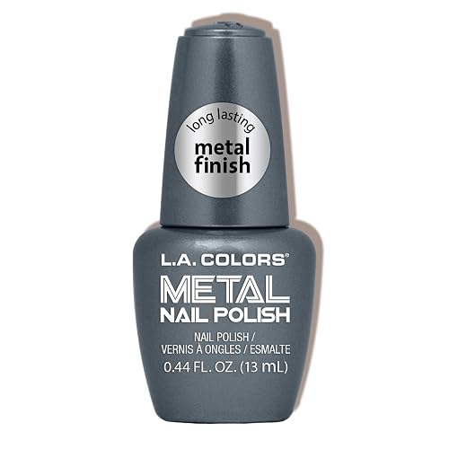 L.A. COLORS Metal Nail Polish, Metallica CNL158 Beauty & Personal Care L.A. COLORS