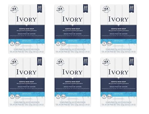 Ivory Soap, Original 4 oz Bars 10 ea (Pack of 6) Beauty & Personal Care Ivory