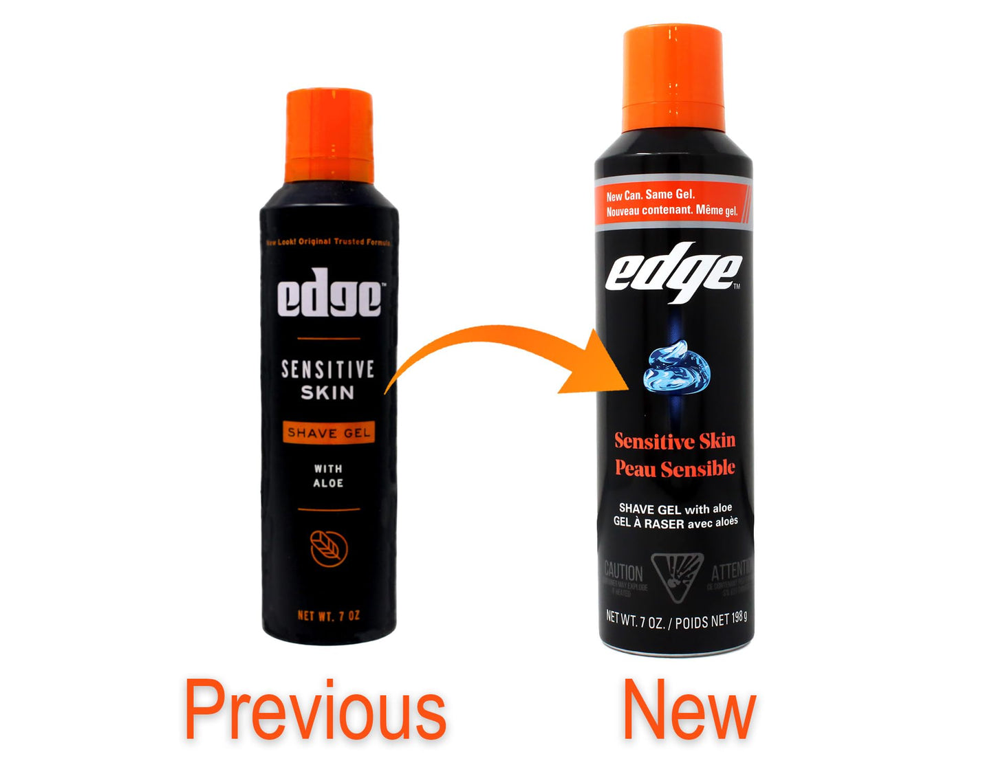 Edge Shave Gel for Men Sensitive Skin - 7 Ounce by Edge Beauty and Personal Care Edge