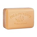 Pre de Provence Artisanal Soap Bar, Enriched with Organic Shea Butter, Natural French Skincare, Quad Milled for Rich Smooth Lather, 8.8 Ounce