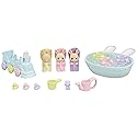 Calico Critters Triplets Baby Bathtime Set