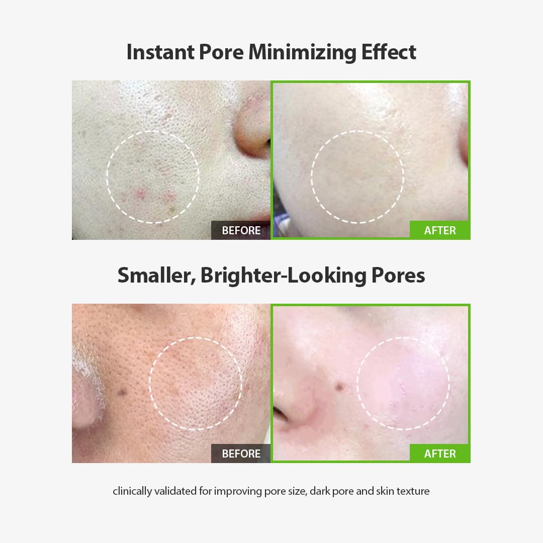 SUNGBOON EDITOR Green Tomato Pore Lifting Ampoule | Pore Minimizer Serum with Niacinamide & Green Tomato Extract | Hydrating & Firming Care