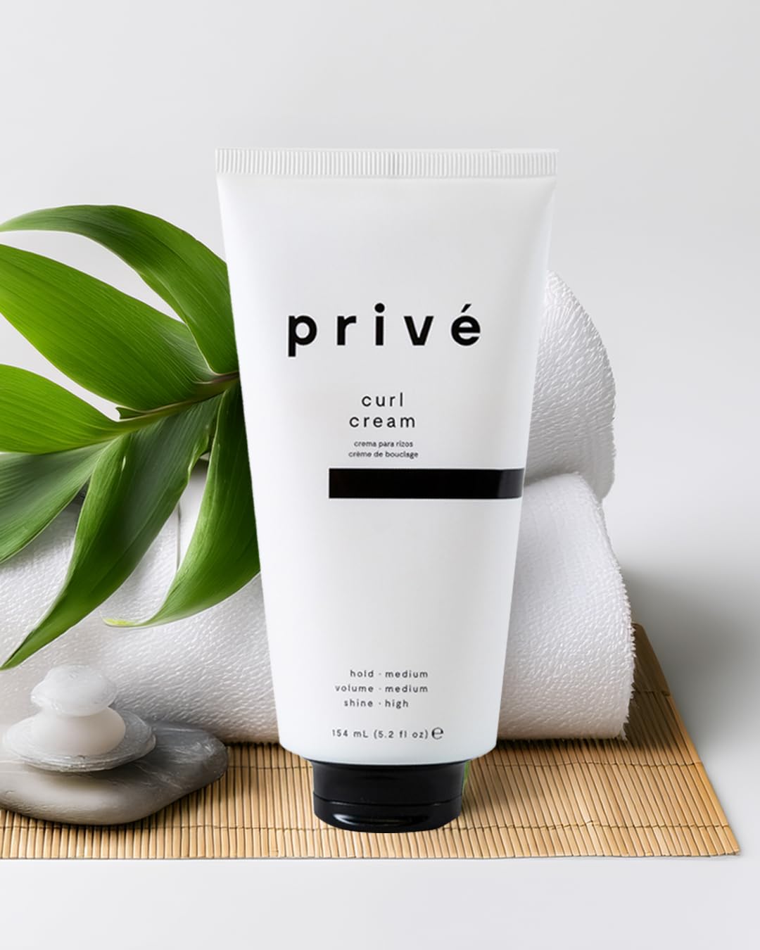 privé curl cream activates and defines lifeless curl/silicone free 175ml / 5.9oz