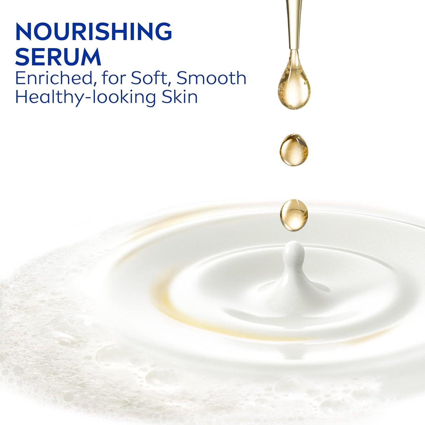 NIVEA Nourishing Care Body Wash with Nourishing Serum, Enriched with a Unique Blend of Plant-Derived Oils, Essential Skin Lipids & Vitamins, 20 Fl Oz
