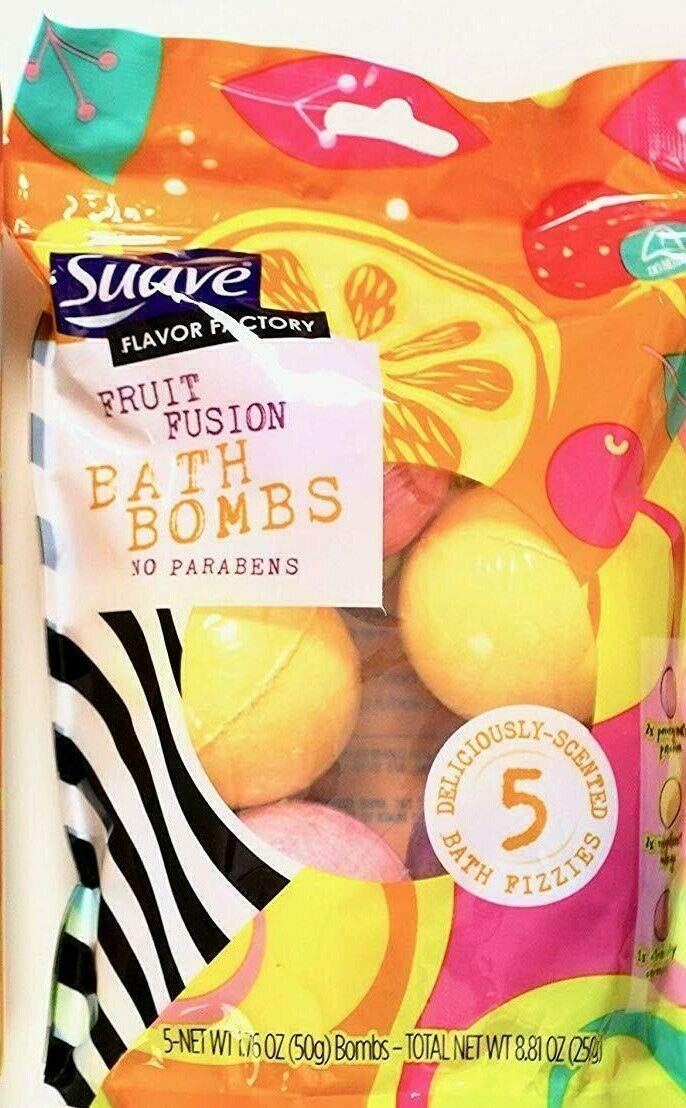 Suave Bath Bombs Fruit Fusion pack of 1 Beauty and Personal Care Suave