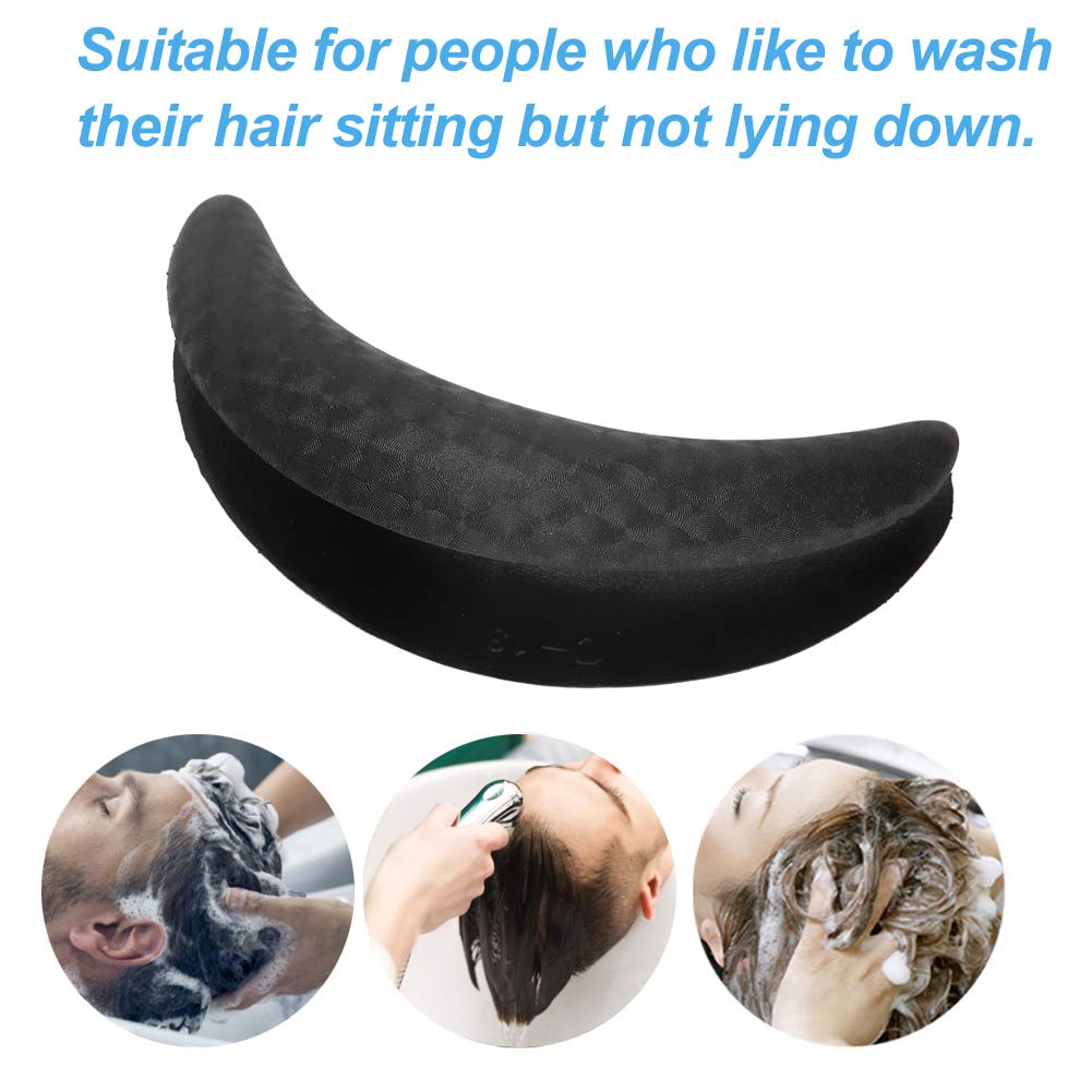 Shampoo Bowl Neck Rest, Sink Hair Washing Neck Support for Kids, Neck Rest, Portable Hair Washing Basin, Silicone Cushion, Soft Gel, Durable Beauty and Personal Care goodstumbler