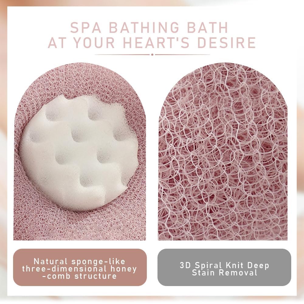 Super Soft Sunflower Suction Cup Bath Ball, 2-in-1 Shower Scrubber Sponge for Body, Upgraded Sponge Mesh Pouf Bath Ball, Magic Exfoliating Bath Sponge Beauty and Personal Care anykill