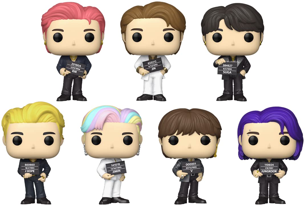 Funko POP! Rocks: BTS Butter - Jin - 7pk - Collectable Vinyl Figure - Gift Idea - Official Merchandise - Toys for Kids & Adults - Music Fans - Model…