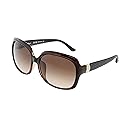 Salvatore Ferragamo Brown Gradient Rectangular Ladies Sunglasses SF739SA 210 59