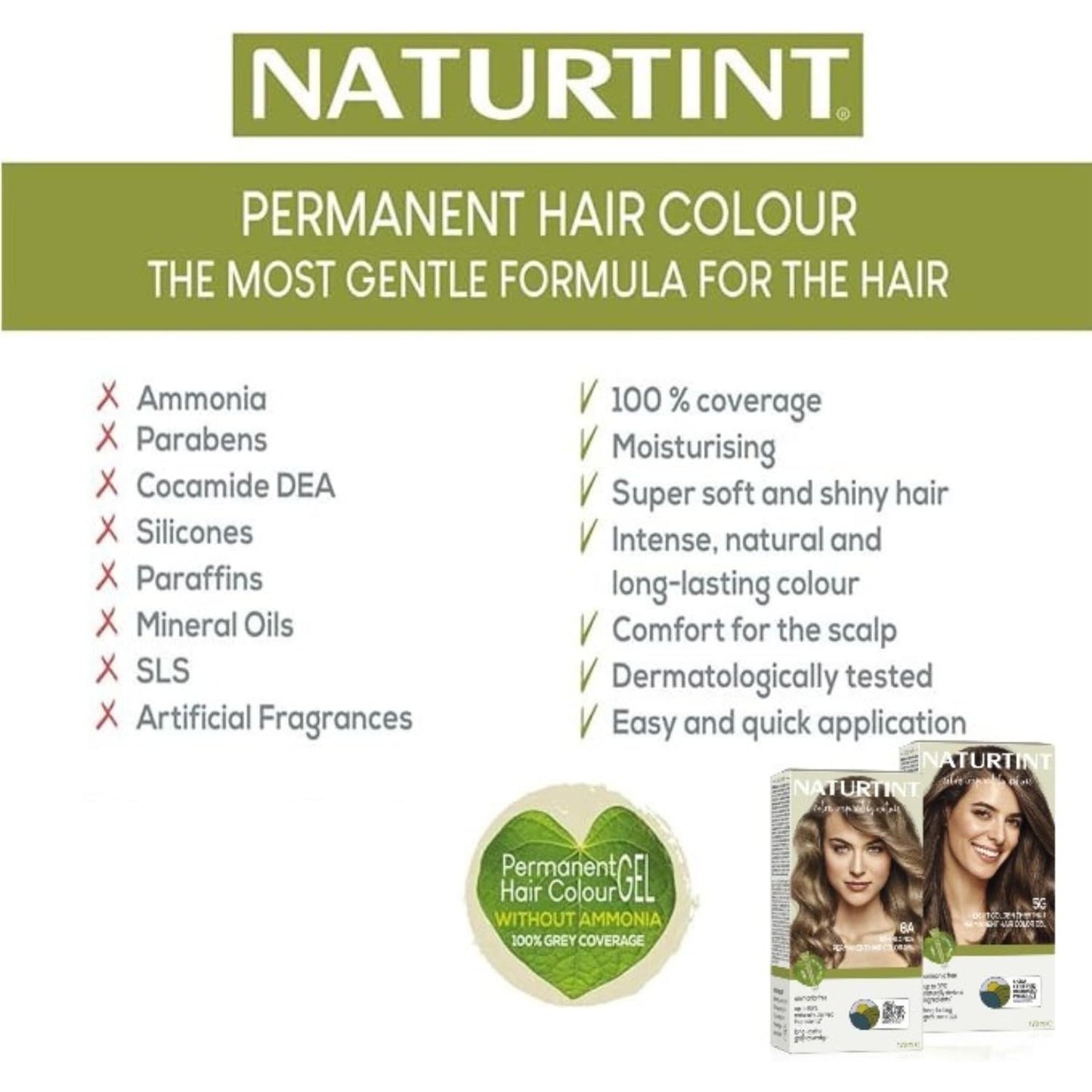 Natural Chestnut 4N 5.4 oz, Naturtint Hair Coloring