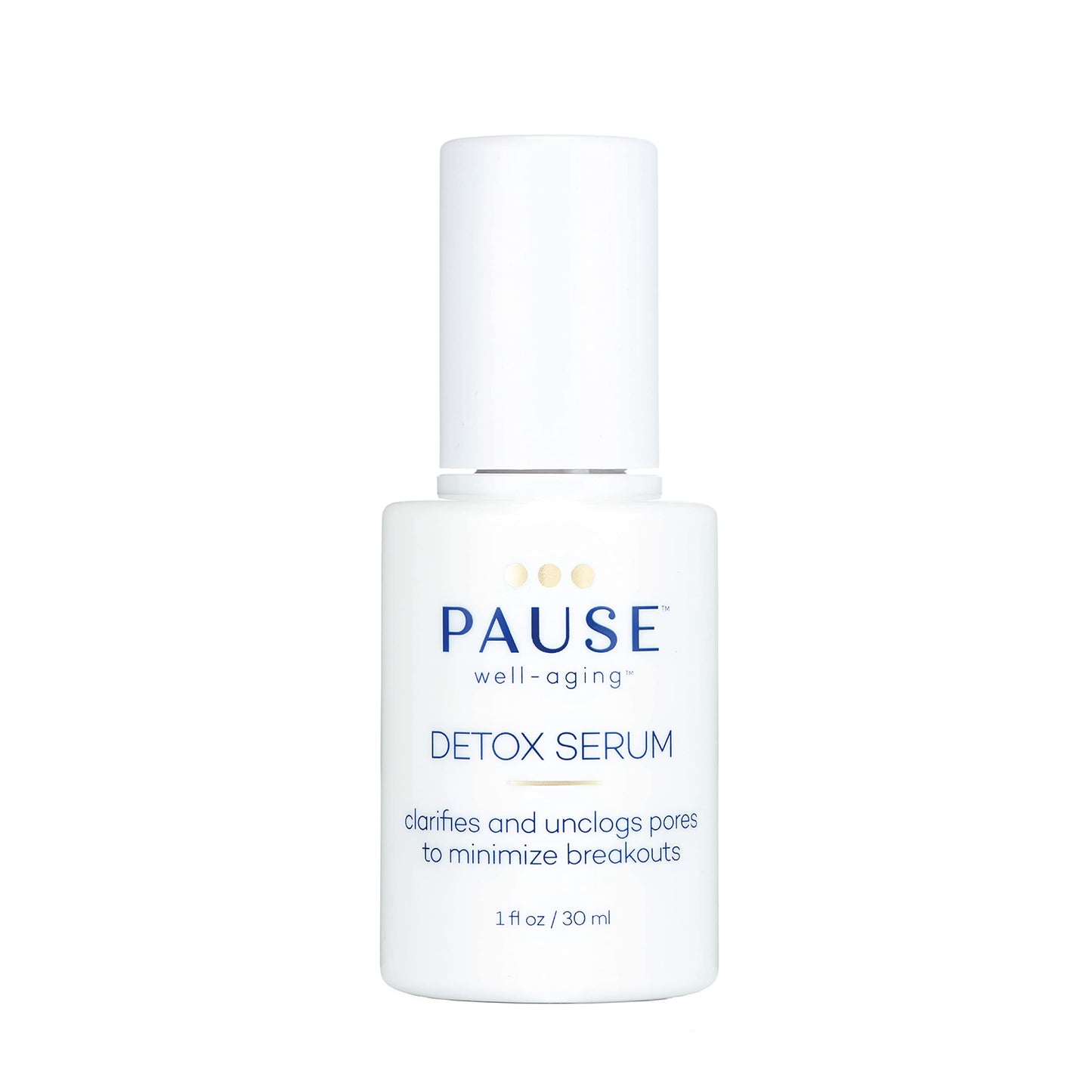 Pause Well Aging Detox Serum - Skin Care For Menopausal Women - Clarifies and Unclogs Pores - Skin Firming Serum That Lifts and Brightens - Balancing Beauty & Personal Care Pause
