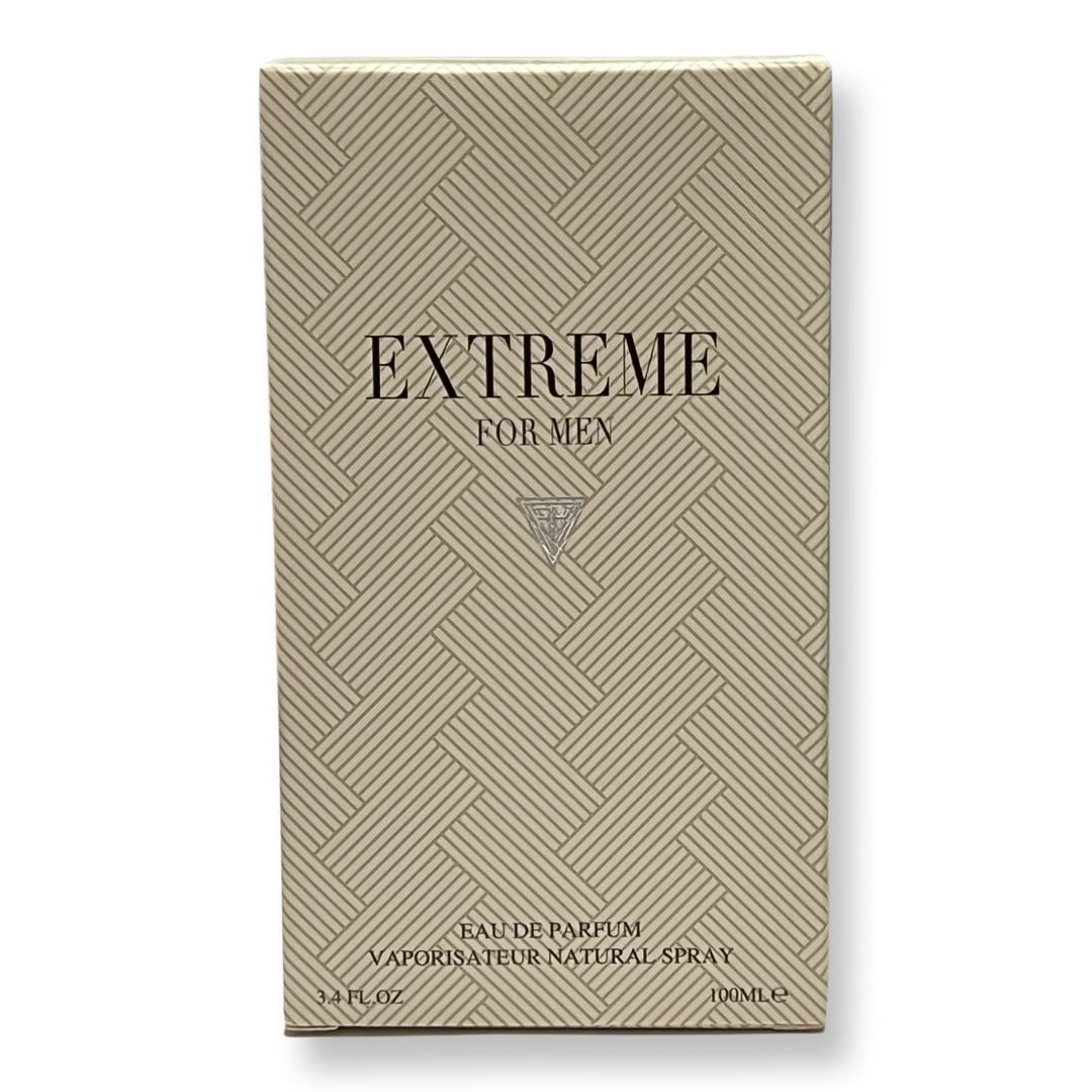 United Scents EXTREME FOR MEN Eau de Parfum - Top Notes: Lemon, Jasmine and Orange - 3.4 Fl Oz