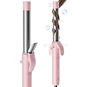 Rotating Automatic Curling Iron -TYMO ROTA Curling Wand for Beach Waves, Long Barrel Ceramic Coating Hair Curler for Women, 40 Million Ionic, 5 Temps