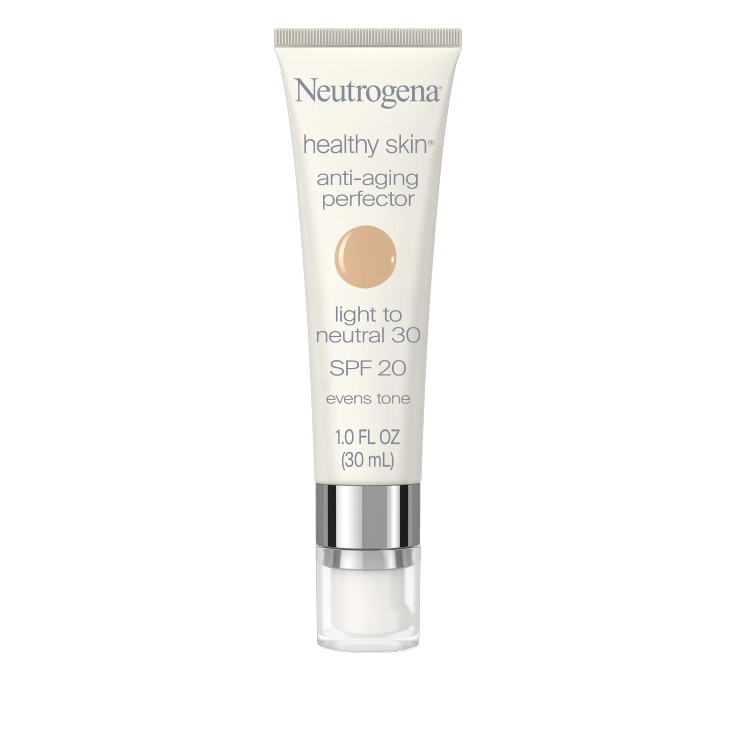 Neutrogena Retinol Treatment & Tinted Facial Moisturizer, Healthy Skin Anti-Aging Perfector, Broad Spectrum SPF 20 Sunscreen & Titanium Dioxide