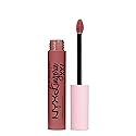 NYX PROFESSIONAL MAKEUP Lip Lingerie XXL Matte Liquid Lipstick - Strip'd Down (Coral Beige)