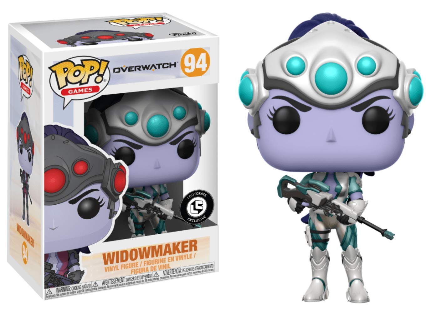 Funko POP Games: Overwatch - Widowmaker #94 - Loot Crate Exclusive