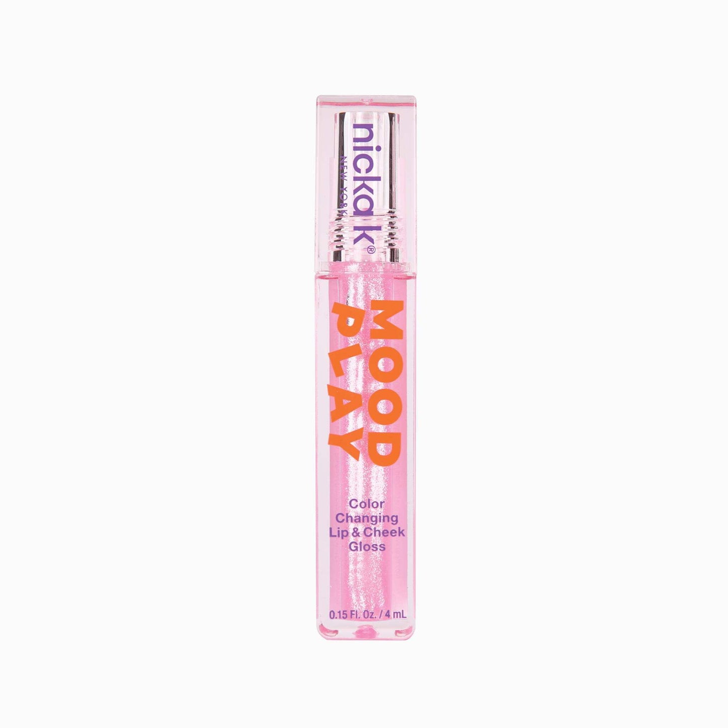 NICKA K NEW YORK Mood Play Lip and Cheek, Color Changing Lip and Cheek Stick, Gloss (Lip Gloss)