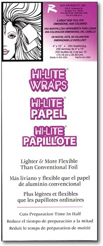 Hi-Lite Wraps 4 x 10, 250 Sheets Per Box