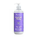 RENPURE Plant-Based Organic Natural Lavender Body Wash, Manuka Honey & Coconut Oil for Body - Sulfate Free, Moisturizing Shower Gel & Sensitive Skin