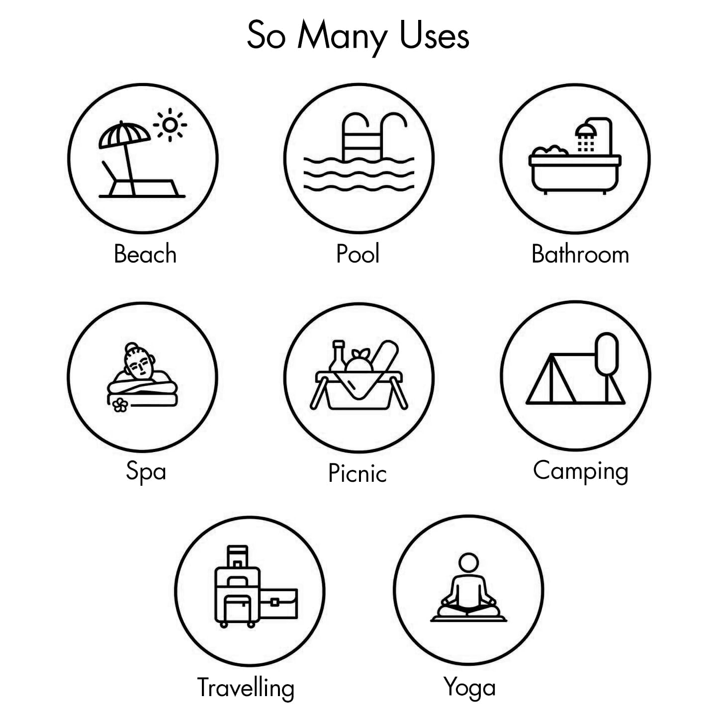 Refinery No. 1 Turkish Beach Towel, Nomad Weave, Oversized Quick Dry Lightweight, Sand Free, Pool and Swim Towel (Purple)