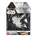 Hot Wheels Star Wars Starships Select New Republic E-Wing Fighter #30, 1:50 Scale Premium Die-Cast Vehicle