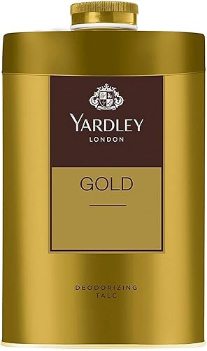 Yardley London Gold Deodorizing Talc Talcum Powder Men 100gm