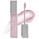 Pure Illumination Light-Up Lip Gloss with LED-Lit Applicator Brush + Side Mirror, Non-Sticky, Moisturizing Hydrating Lip Glosses with Lanolin, Jojoba