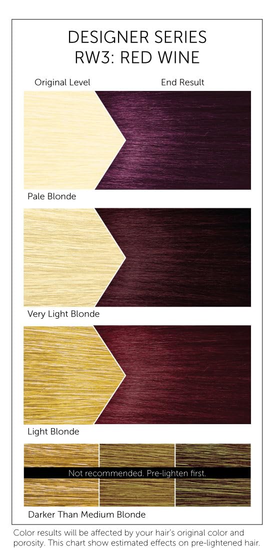 Bigen RW3 Red Wine Designer Series Semi-Permanent Hair Color (pack of 3)