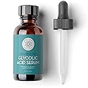 Pure Body Naturals Glycolic Acid Serum, 1 fl oz - Resurfaces, Renews and Moisturizes - Face Serum