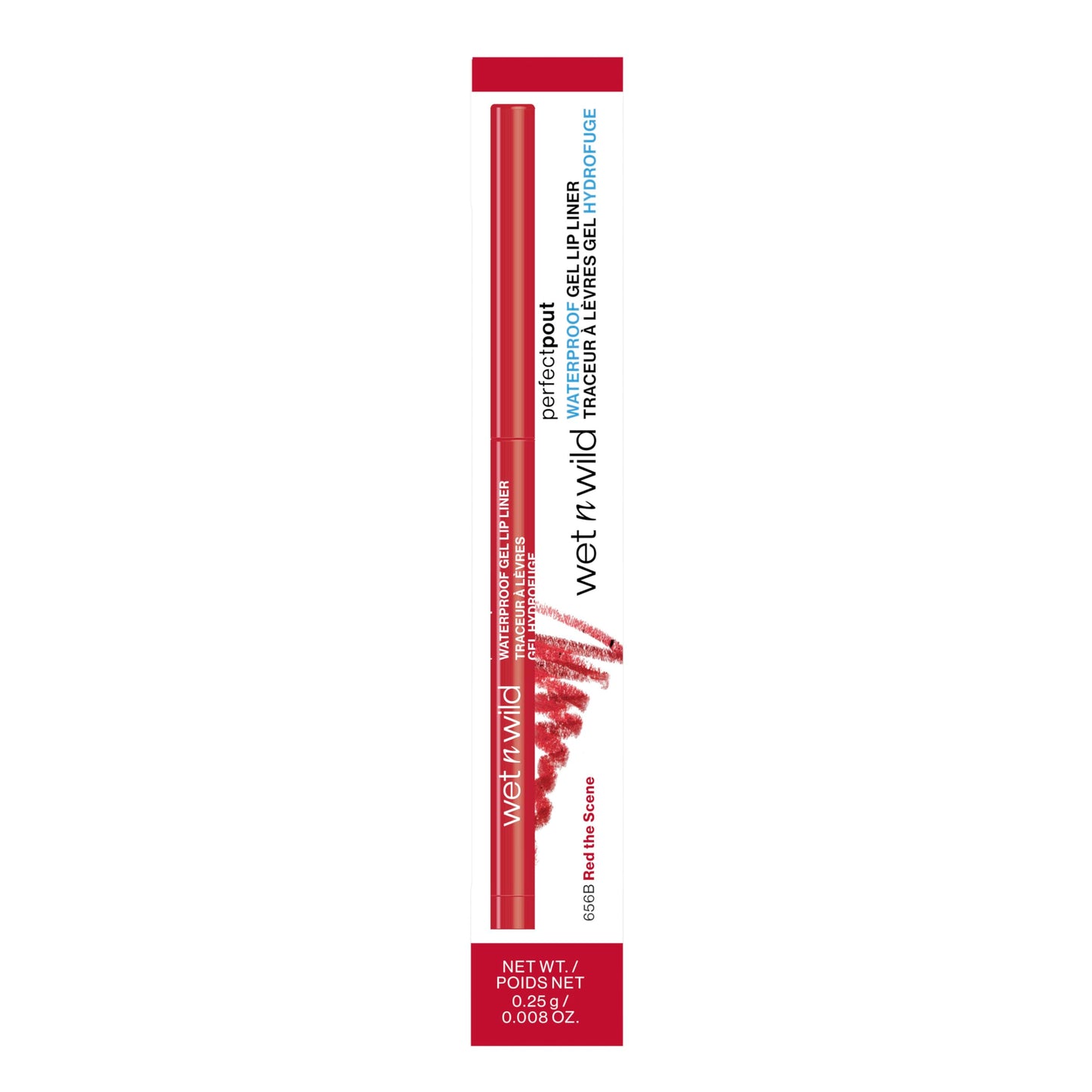 wet n wild Perfect Pout Matte Retractable Gel Lip Liner Pencil, Rich Creamy Long Lasting Color, Well-Defined and Flawless Application, Vegan