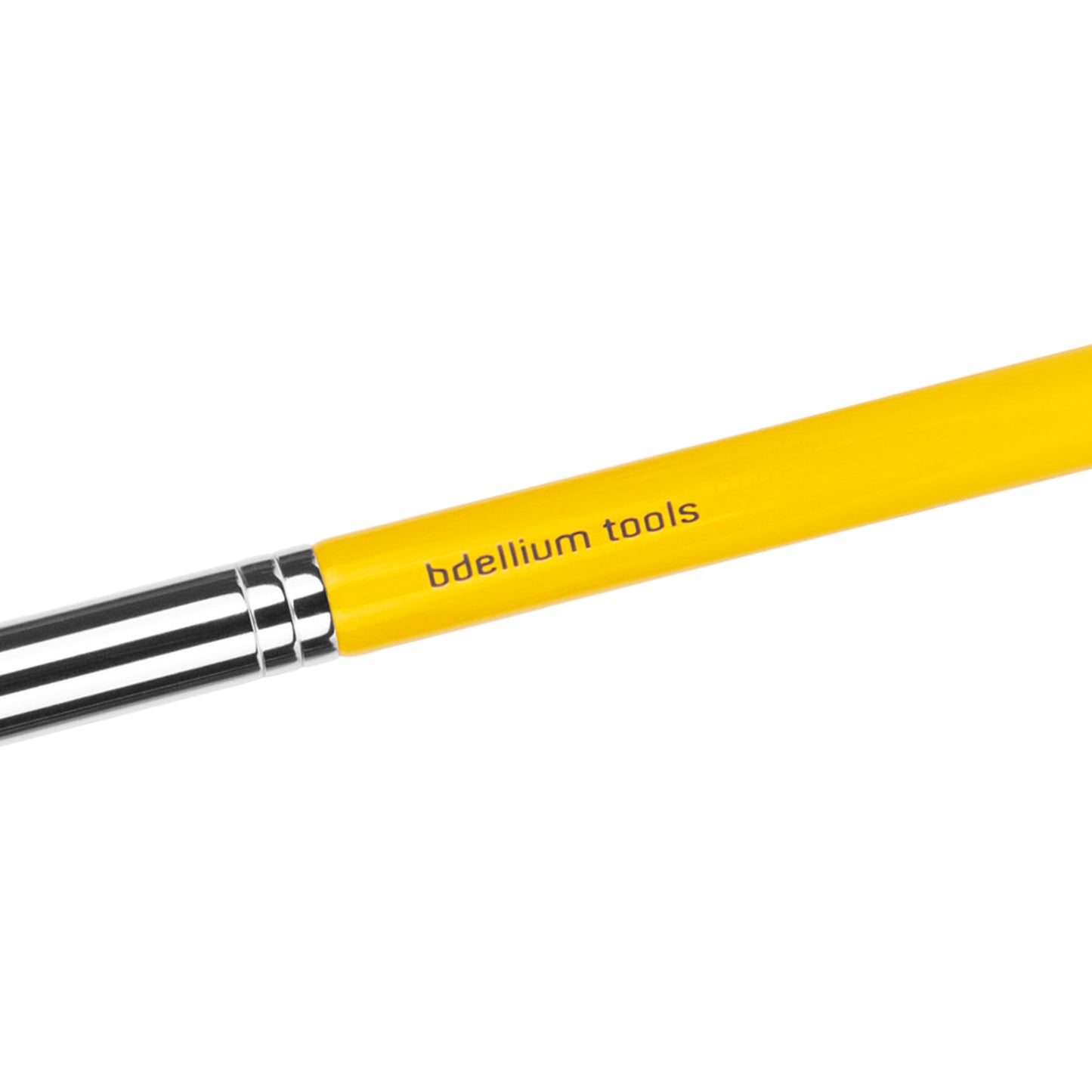 Bdellium Tools Professional Makeup Brush - Studio Series 941 Tapered Highlighting - With Soft Synthetic Fibers, For Natural Finish (Yellow, 1pc)