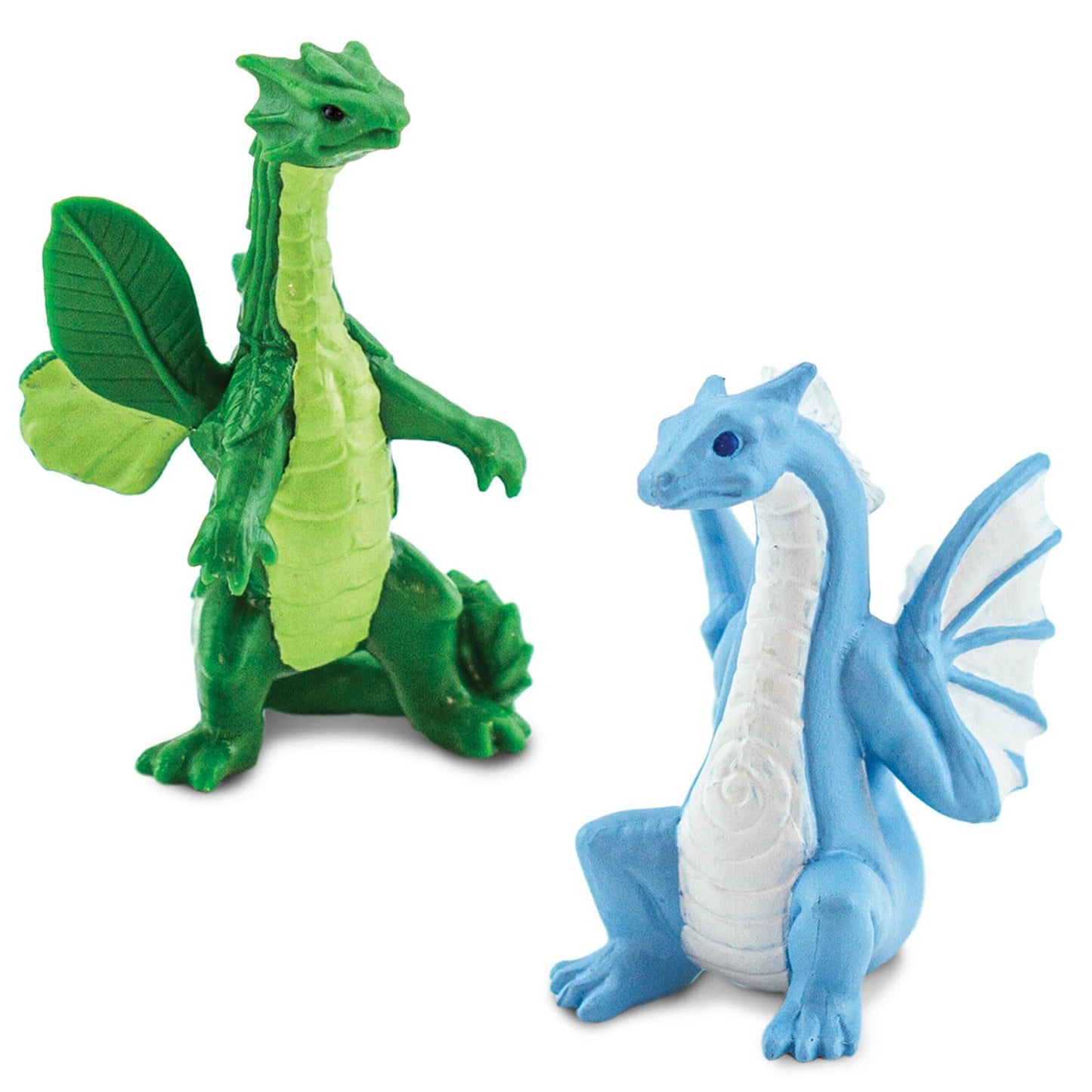 Safari Ltd. Dragons of the Elements TOOB - 6 Miniature Elemental Dragon Figurines - Fantasy Toy Set for Boys, Girls and Kids Ages 3+