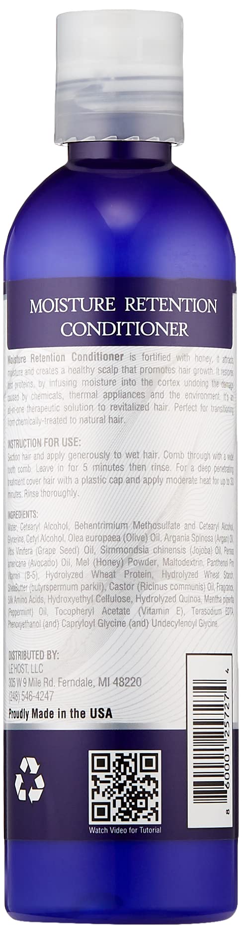 LE' HOST HAIR & WIGS Moisture Retention Conditioner