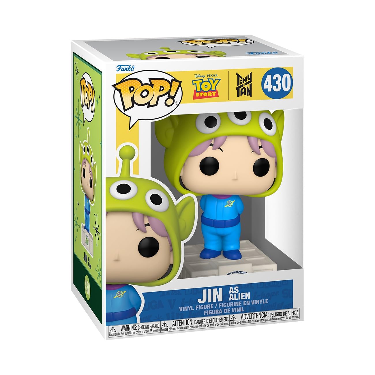 Funko Pop! Rocks: Toy Story x Tiny TAN - Jin as Alien