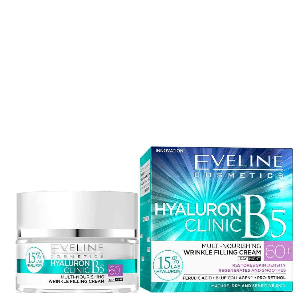 EVELINE COSMETICS BioHyaluron 4D Intensely Lifting Day and Night Cream Concentrate Ages 60 and Up