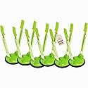 Baggy Rack - (6 Pack) Sandwich Bag Racks, Clip Food Storage Bags Onto Holder, Best Opener for Freezer & Storage Baggie - Ideal Plastic Kitchen, No…
