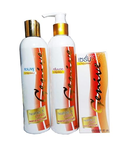 Genive Shampoo & Conditioner and serum set | Sulfate Free Shampoo