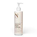 Dr. Natural Castile Body Lotion - Non-Greasy Shea Butter Body Cream - Gentle and Soothing Lotion for Women and Men - Shea Butter and Vanilla - 16 oz