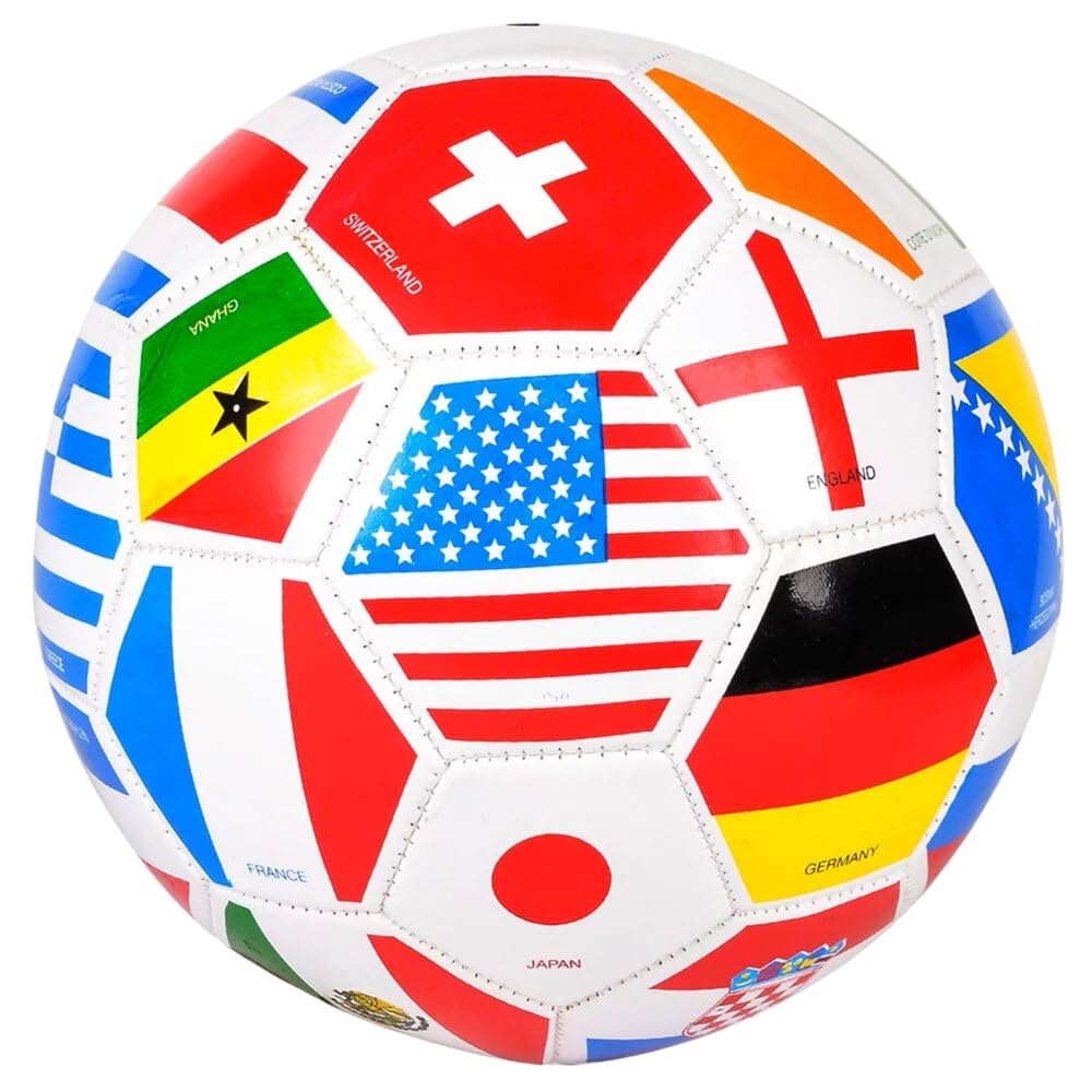 Rhode Island Novelty 9 Inch Regulation Flag Soccer Ball, One per Order