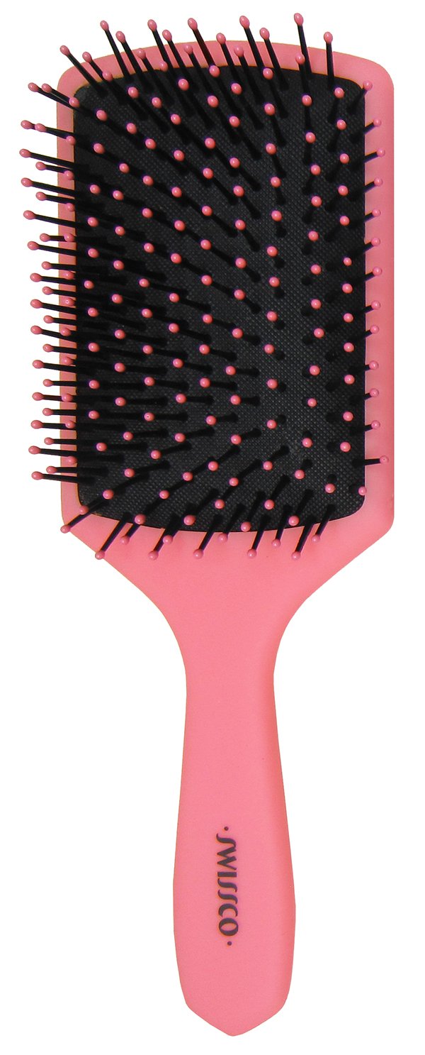 Swissco Soft Touch Paddle Shower Brush, Colors May Vary