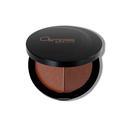 Osmosis Beach Glow Bronzer, Long-Wear, Matte, Natural Sun Kissed Glow, Hydrating and Oil Absorbing, Maui, 0.2 Oz