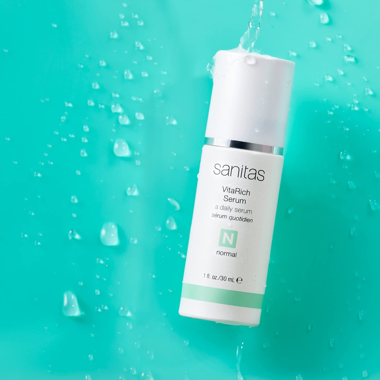 Sanitas Skincare VitaRich Serum, Hydrating, Reparative Serum, Multivitamin Blend, Vegan Squalane, 1 Ounce