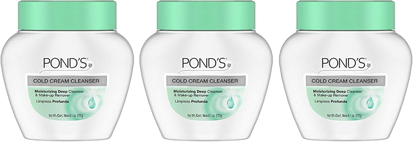 Pond's Cold Cream Cleanser 6.1 oz (Pack of 3)