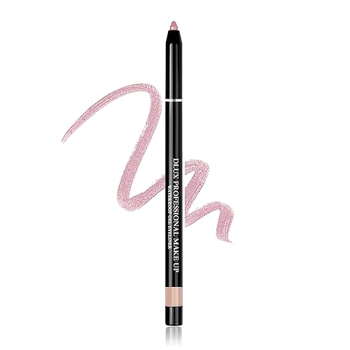 DLUX PROFESSIONAL Gel Eyeliner - 4g Stick Eye liner, Waterproof Pencil Gel Liner, Smooth Cream Eye shadow, Smudge-Free, Long-Lasting, Intense Colours