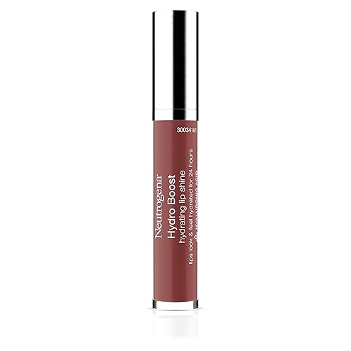 Neutrogena Hydro Boost Moisturizing Lip Gloss, Hydrating Non-Stick and Non-Drying Luminous Tinted Lip Shine with Hyaluronic Acid to Soften