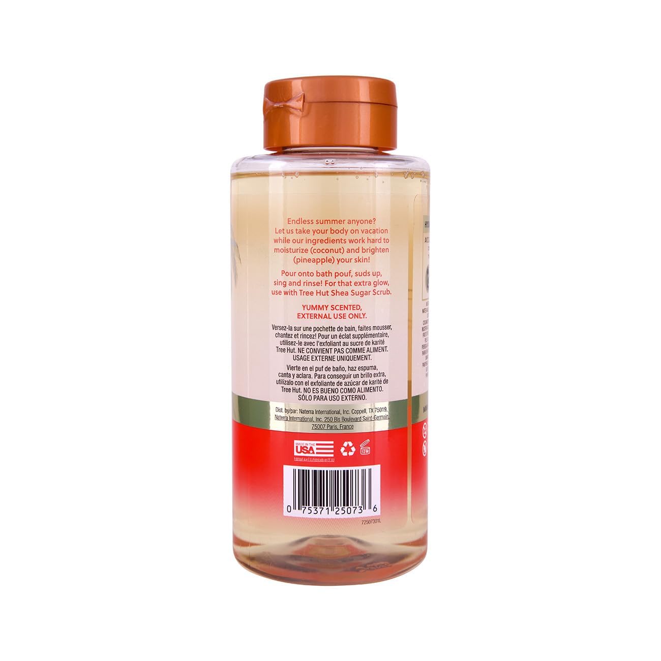 Tree Hut Coco Colada Body Wash, Hydrating & Moisturizing Shower Gel with Shea Butter & Essential Oils, Soft Smooth Glowing Skin, Gentle Cleanser