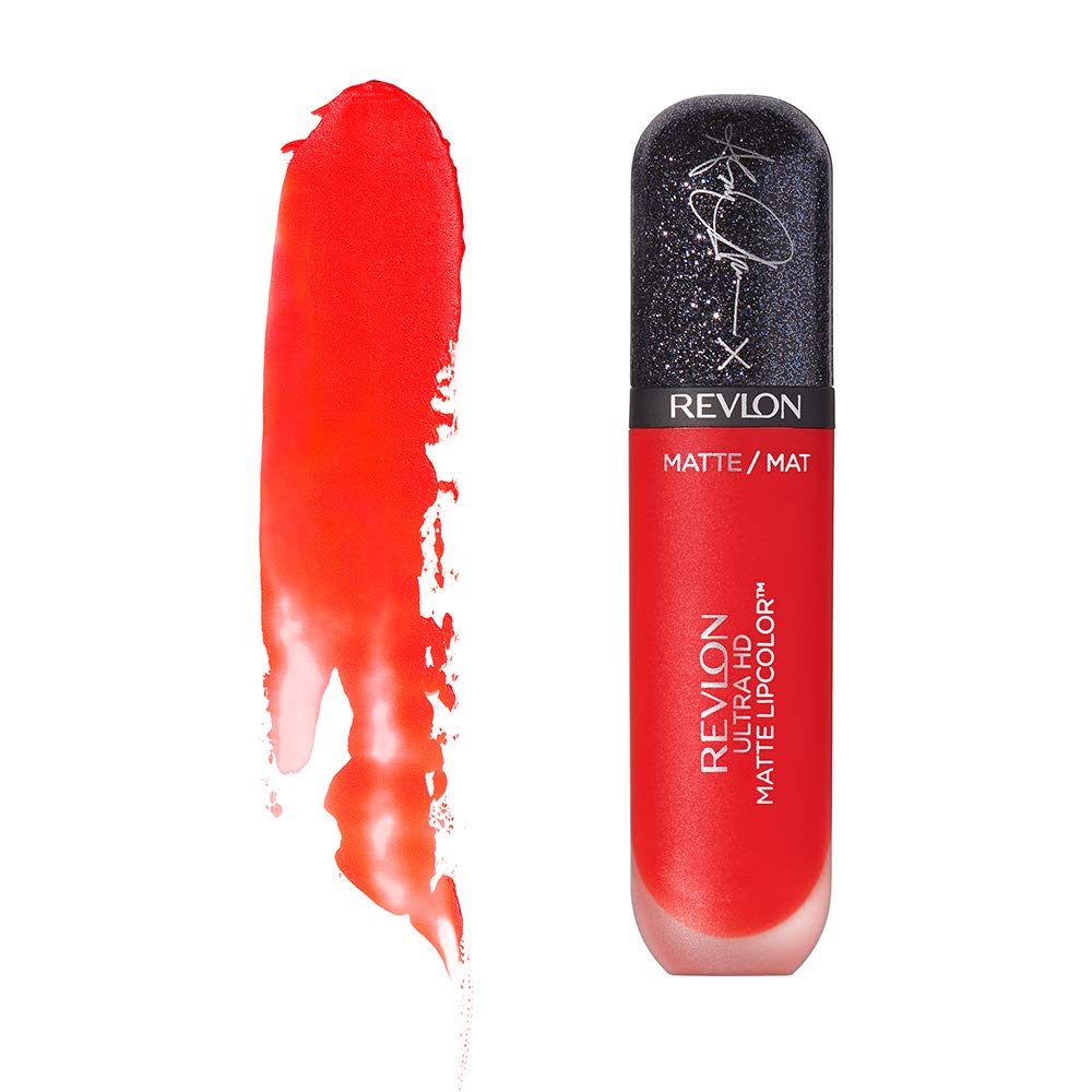 Revlon Ashley Graham Never Enough Lip Collection x Ultra HD Matte Lipcolor - 004 Red Affair